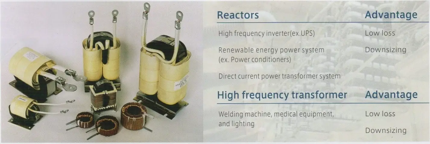 GT-080 ultra tenký silikonový reaktorový transformátor